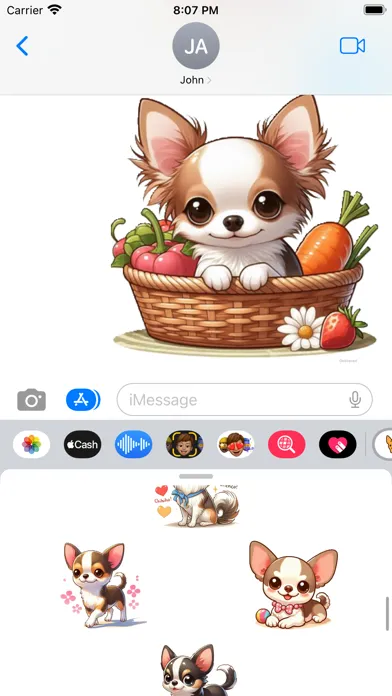 Chihuahua Stickers应用截图