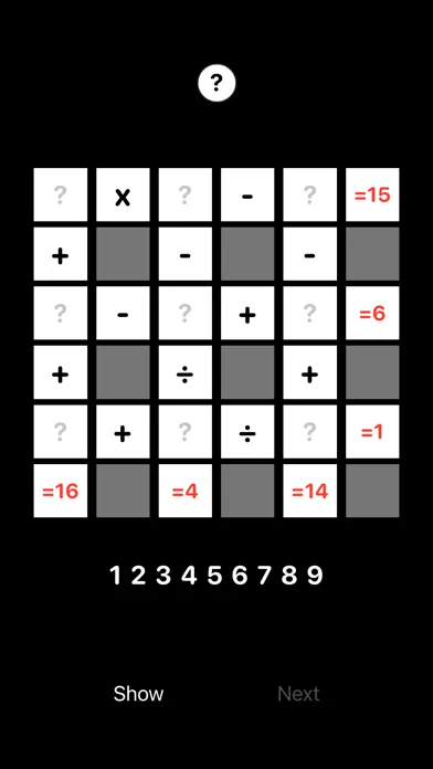 Tangkapan layar Criss-Cross Math