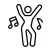 Dancers Stickers