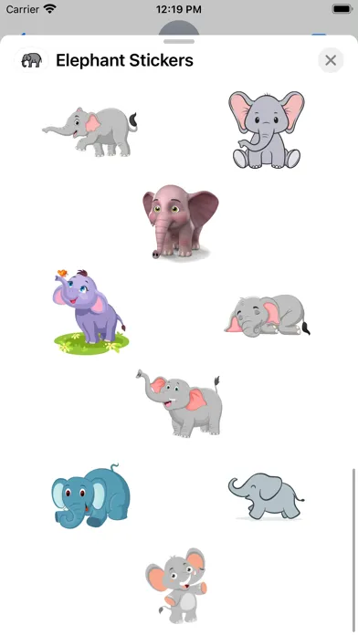 Elephant Stickers应用截图