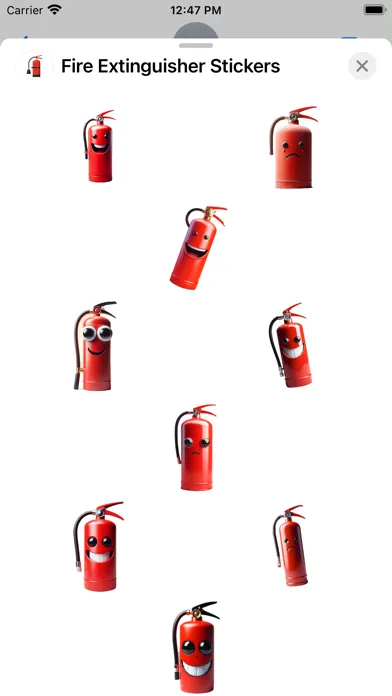 Fire Extinguisher Stickers スクリーンショット