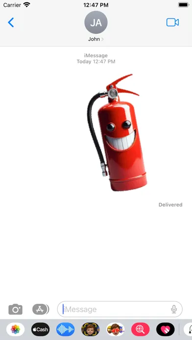 Fire Extinguisher Stickers スクリーンショット