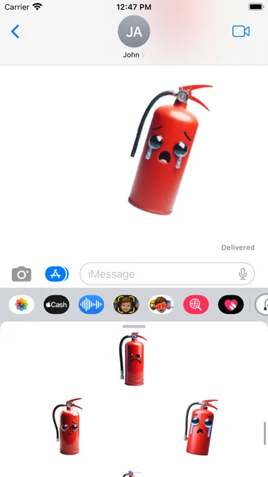 Fire Extinguisher Stickers スクリーンショット