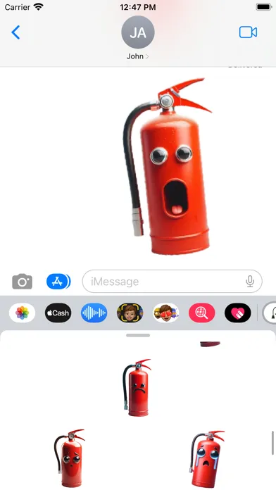 Fire Extinguisher Stickers スクリーンショット
