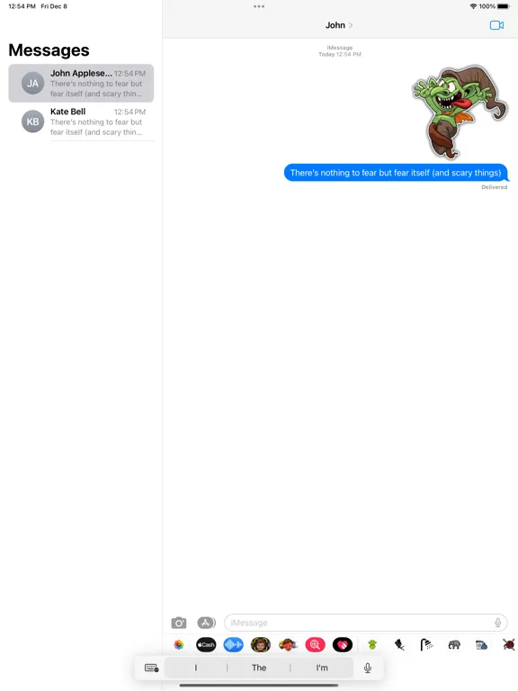 Goblin Stickers iPad  स्क्रीनशॉट