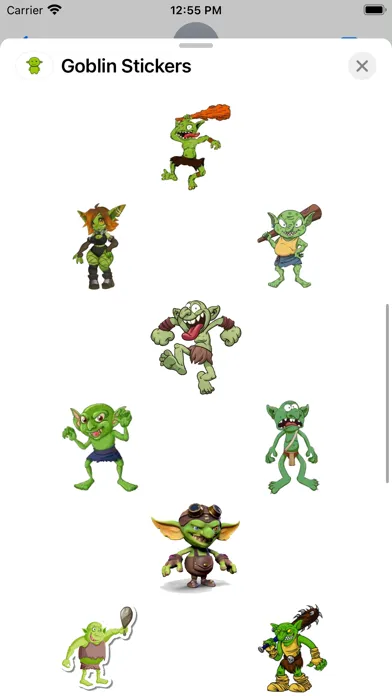 Goblin Stickers स्क्रीनशॉट