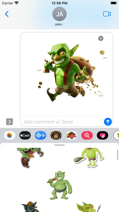 Goblin Stickers स्क्रीनशॉट