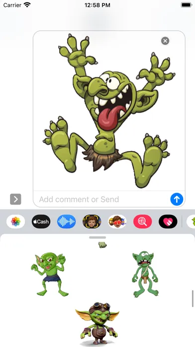 Goblin Stickers स्क्रीनशॉट