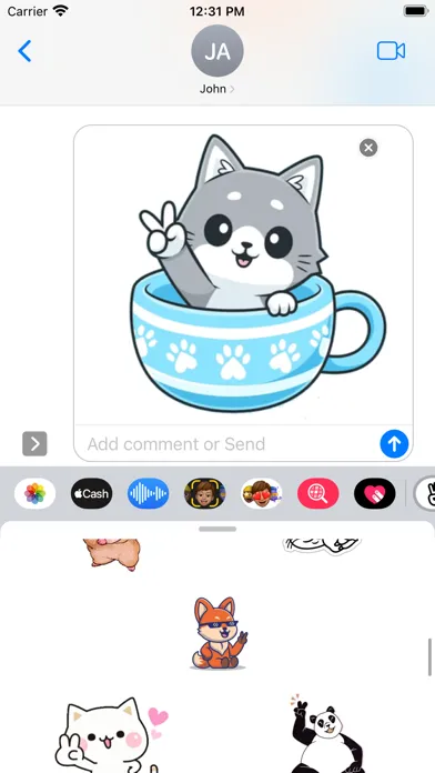 Peace Stickers Screenshots