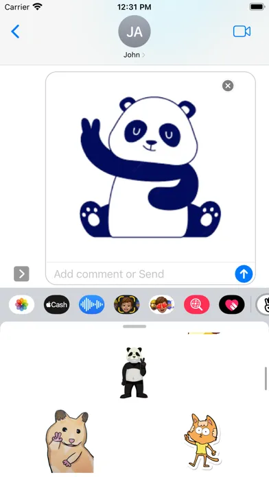 Peace Stickers Screenshots