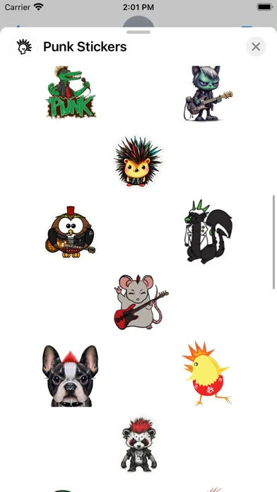Punk Stickers应用截图