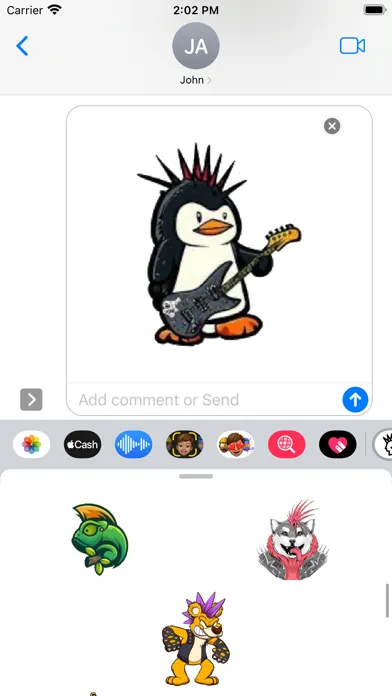 Punk Stickers应用截图