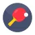 Table Tennis Player Stickers