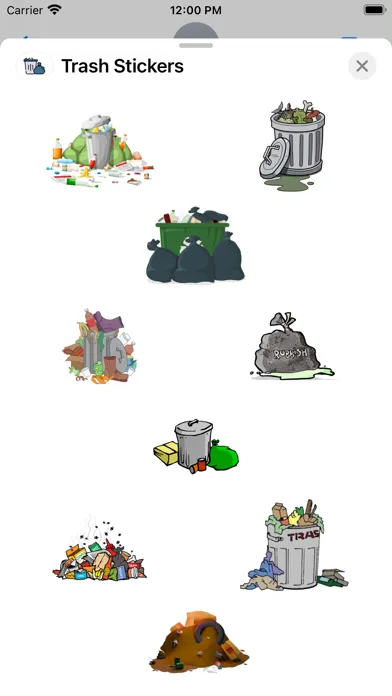 صور Trash Stickers