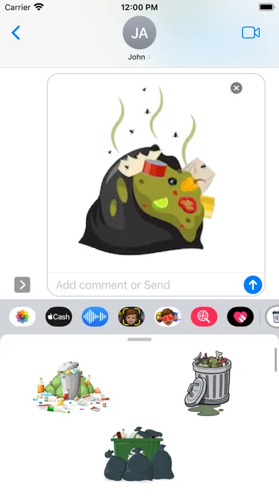 صور Trash Stickers