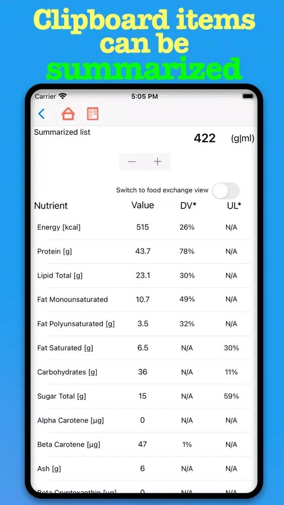 Nutri Nutrients and Vitamins应用截图