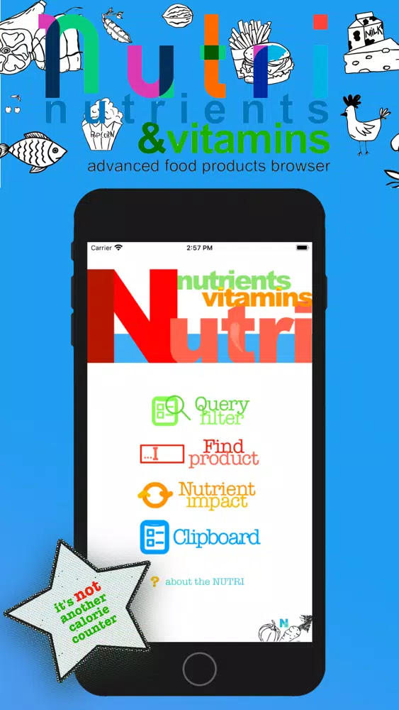 Tangkapan layar Nutri Nutrients and Vitamins