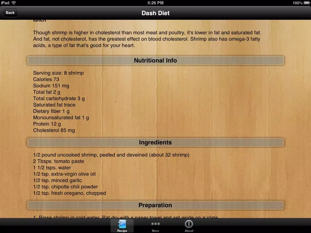 صور Dash Diet Free - Prevent and Lower High Blood Pressure iPad 