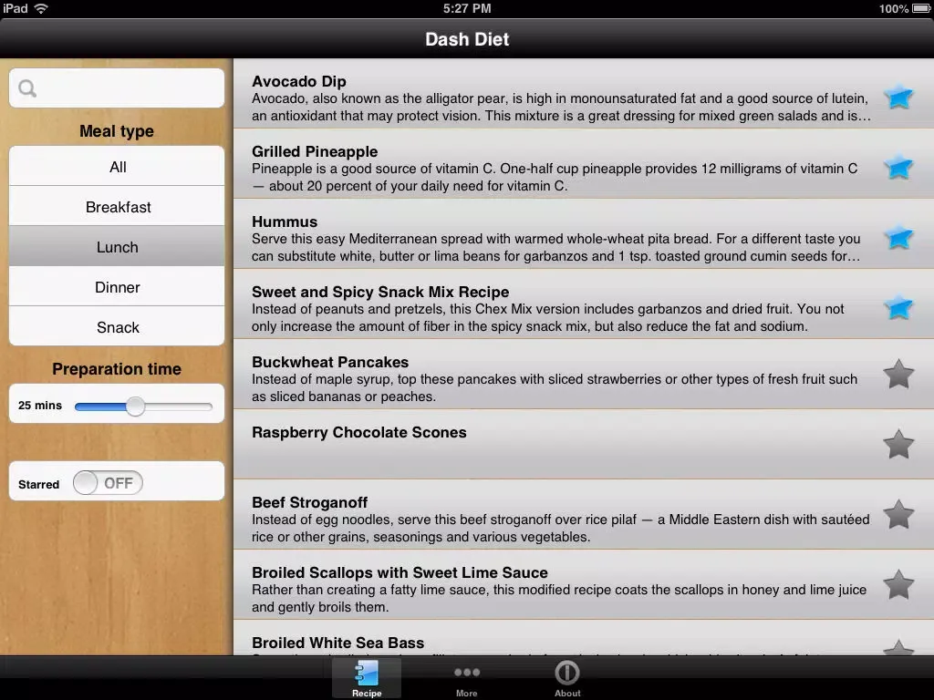 صور Dash Diet Free - Prevent and Lower High Blood Pressure iPad 