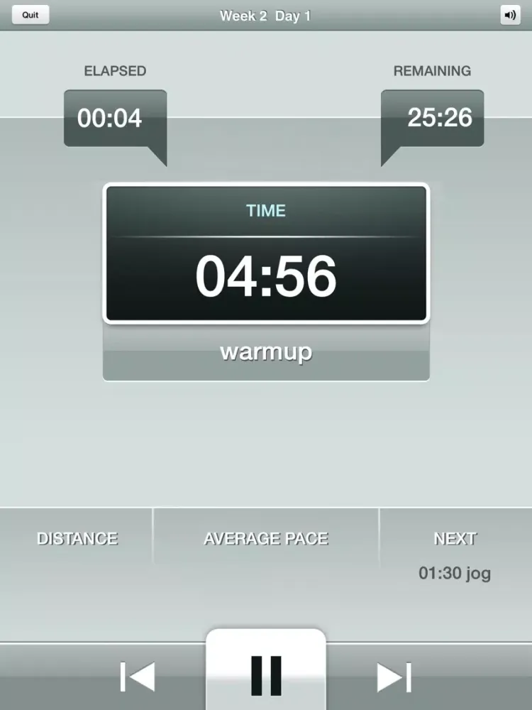 Tangkapan skrin Half Marathon Trainer Pro - Run for American Heart iPad 