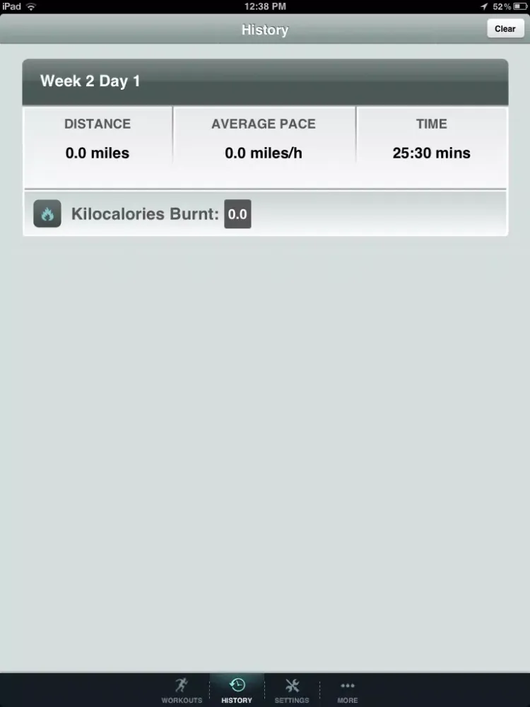 Zrzuty ekranu 5K Fitness Trainer Free - Run for American Heart iPad 