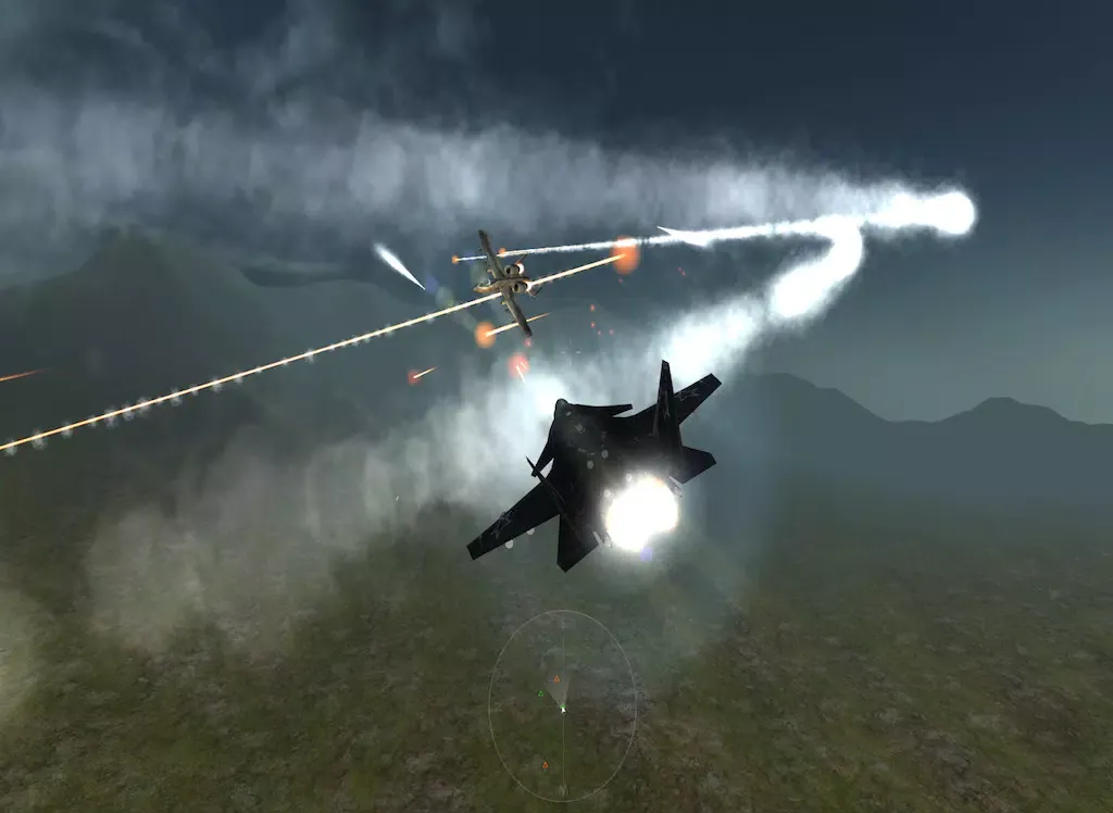 Screenshot di Sky Falcons - Flight Simulator iPad 