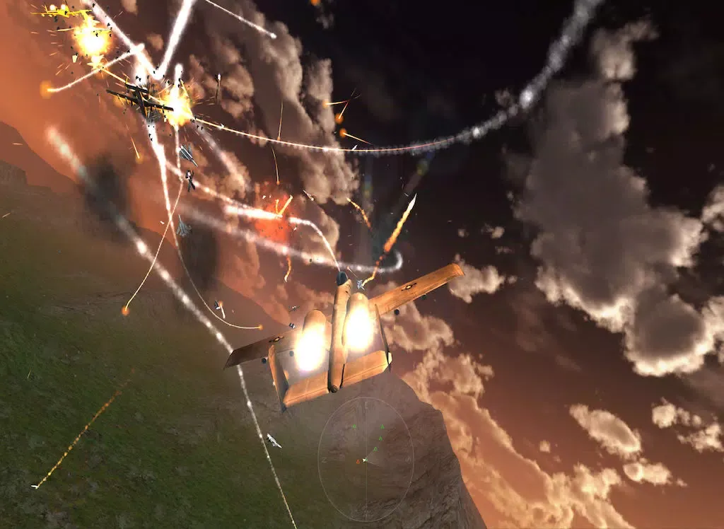 Capturas de tela do Ragged Hornet - Flight Simulator iPad 