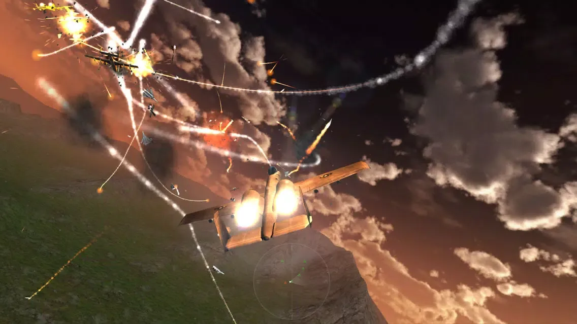 Capturas de tela do Ragged Hornet - Flight Simulator