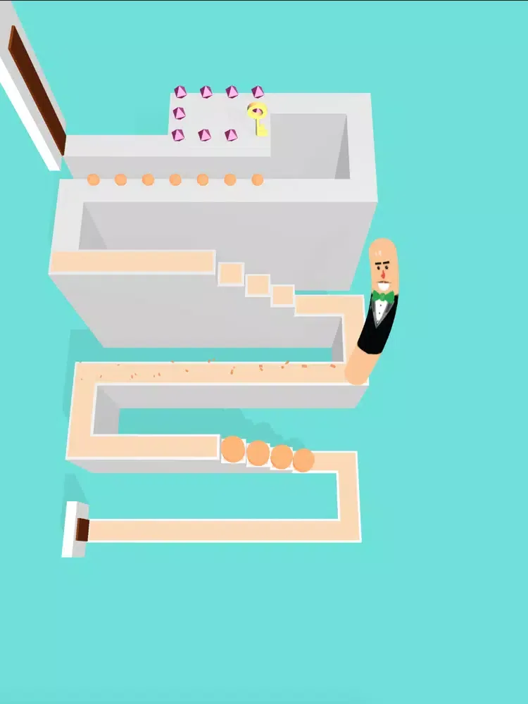 Tangkapan skrin Wiggle Slide 3D iPad 