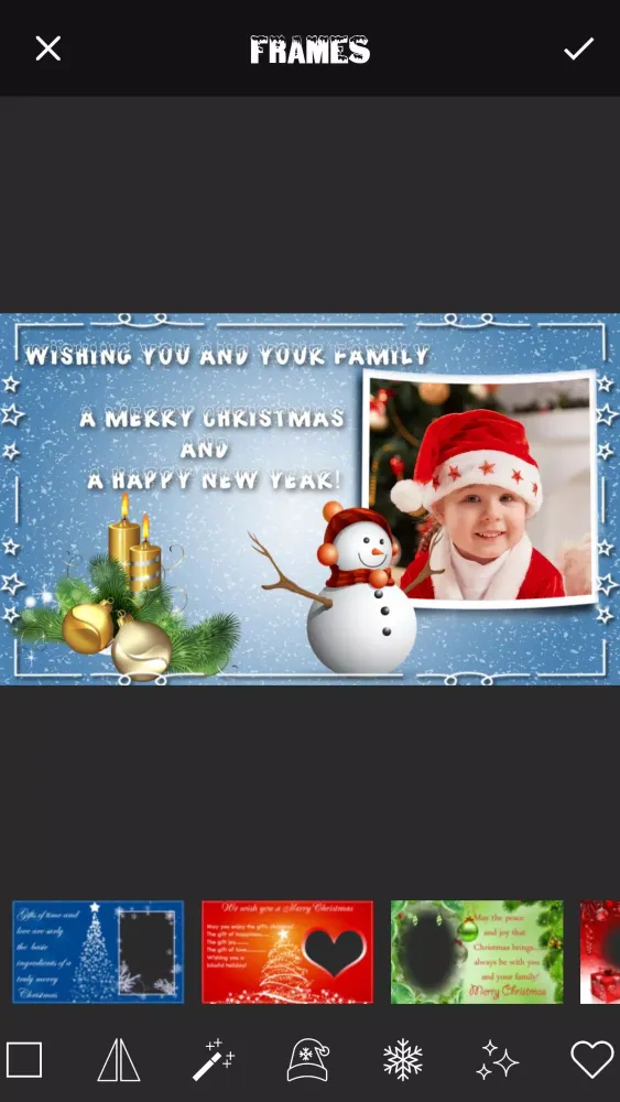 Christmas Cards Maker 스크린샷