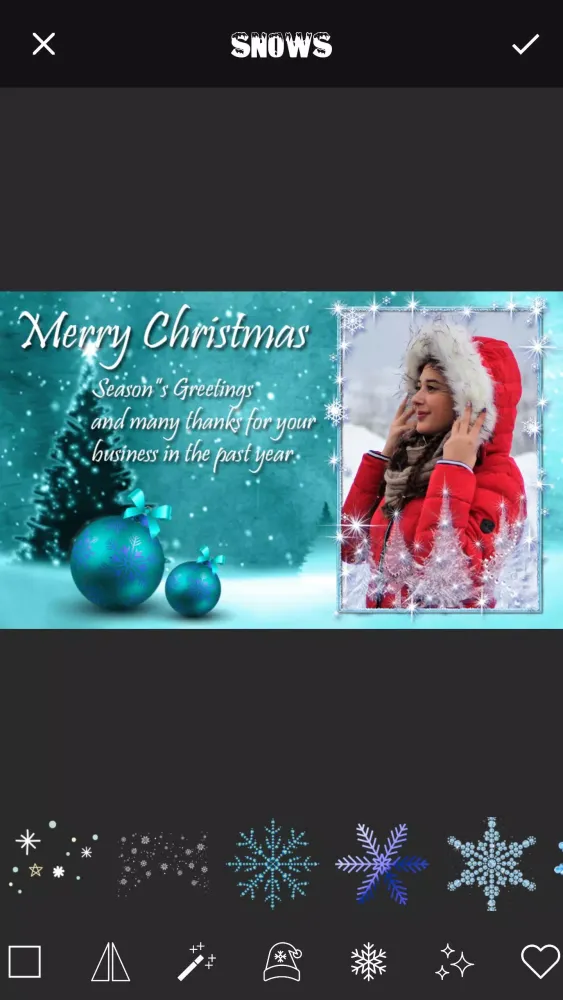 Christmas Cards Maker 스크린샷