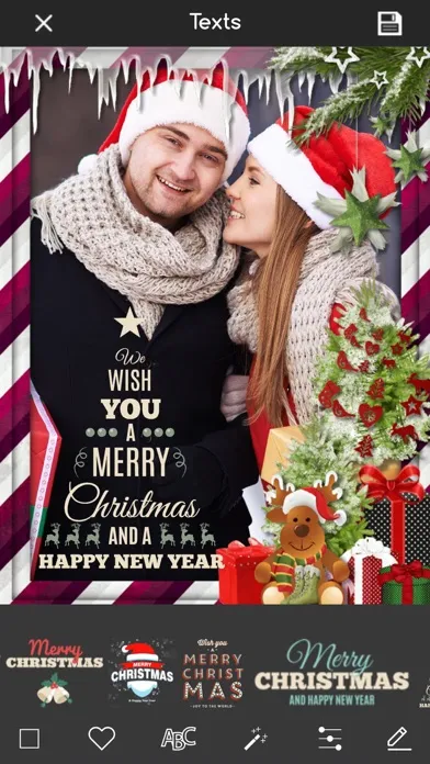 Christmas Photo Editor Sticker Ekran Görüntüleri
