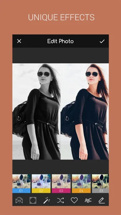 Photo Mirror Effects Filter Screenshots