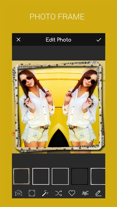Photo Mirror Effects Filter Screenshots