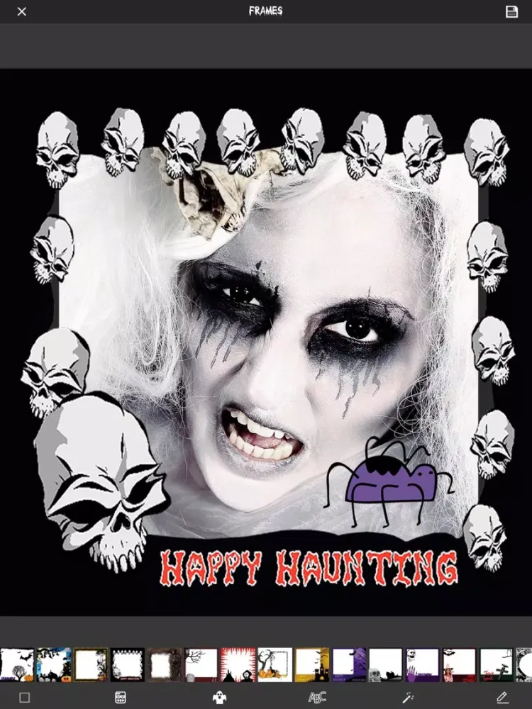 تصاویر Halloween Costume Party Makeup iPad 