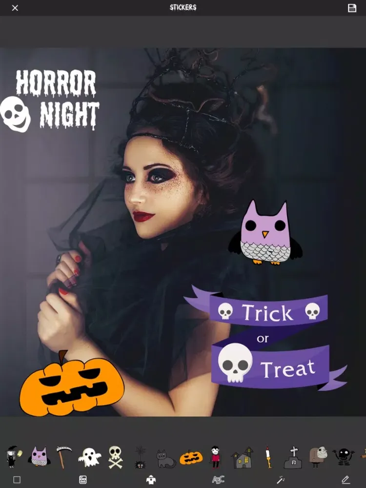 تصاویر Halloween Costume Party Makeup iPad 
