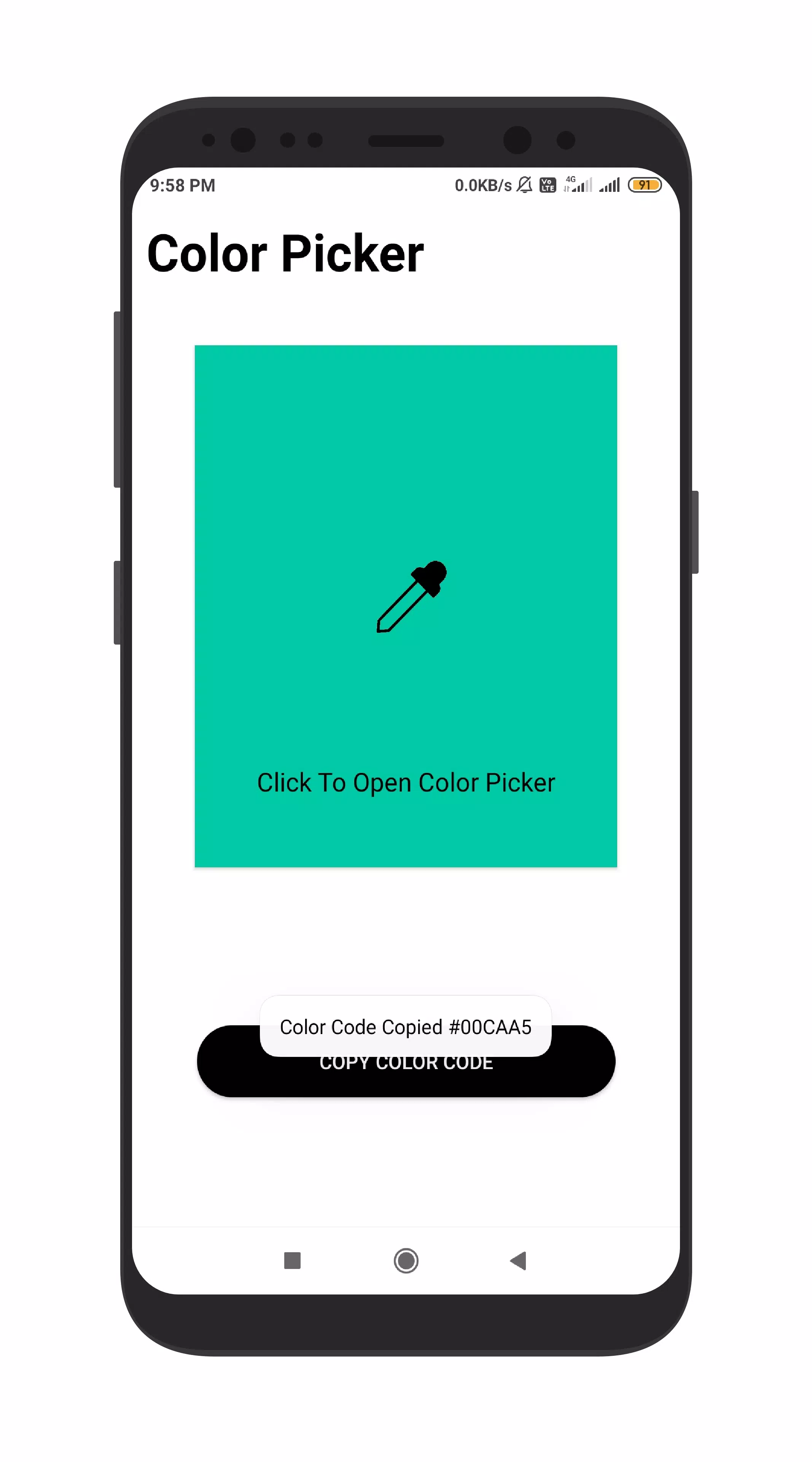 Capturas de pantalla de Color Picker