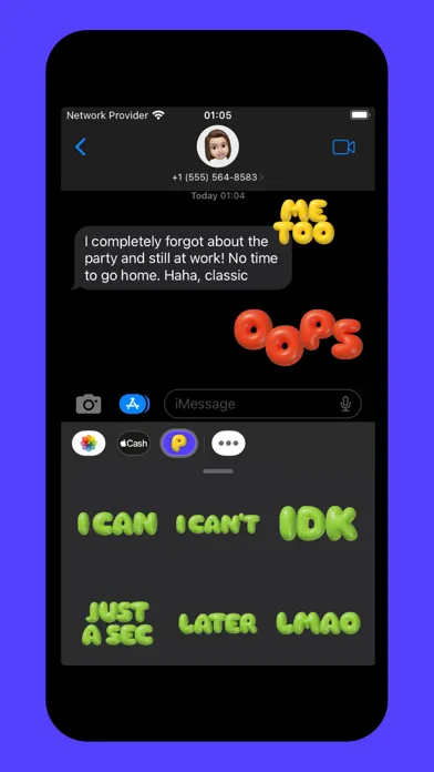Captures d'écran de Puffy Stickers