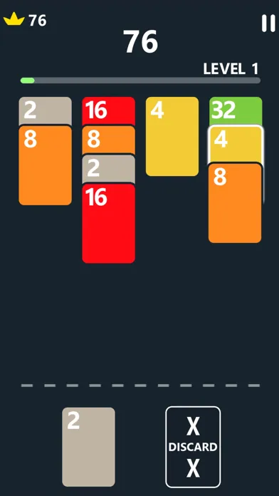 Captures d'écran de 2048 Cards