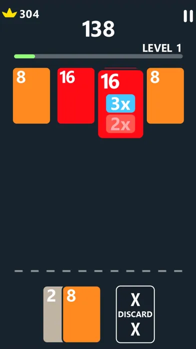 Captures d'écran de 2048 Cards