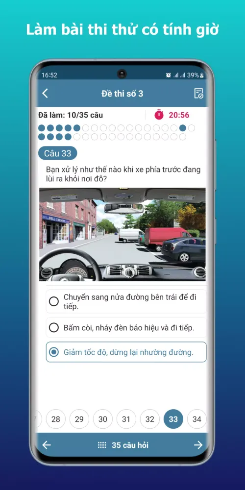 Ôn thi GPLX应用截图