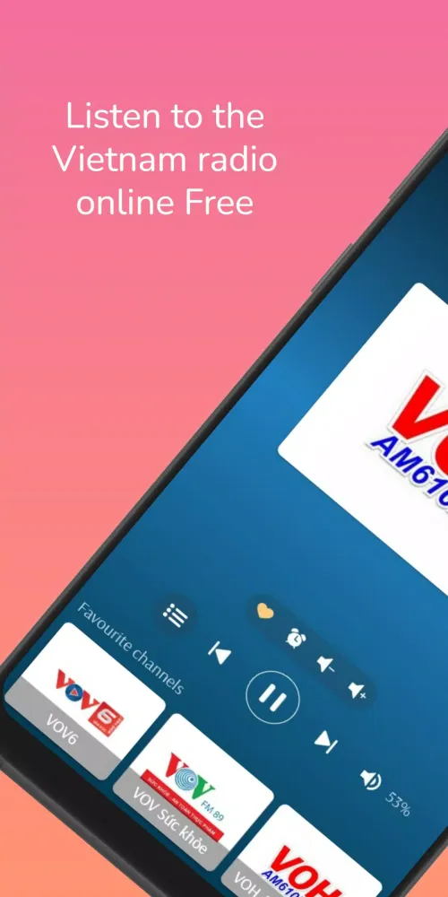 Tangkapan skrin Radio Vietnam Online