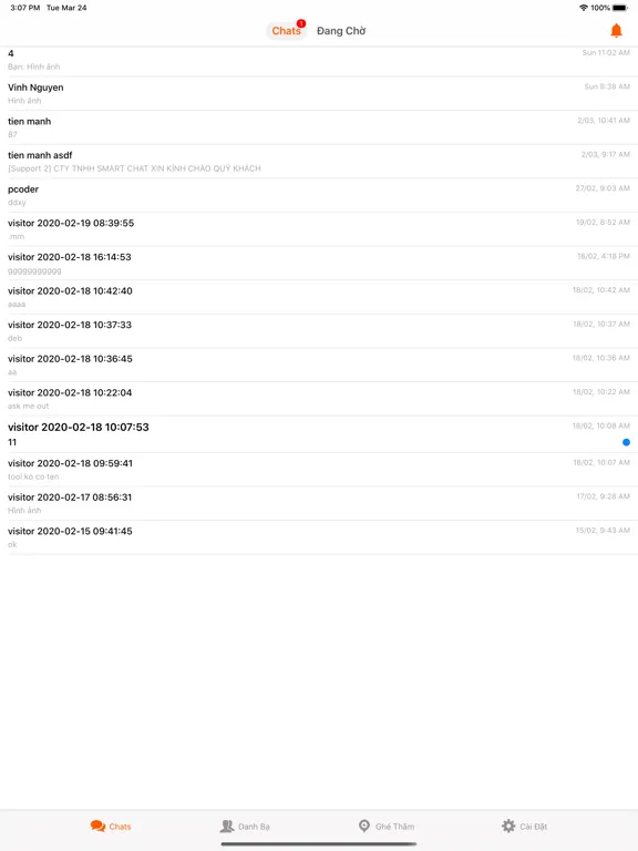 Screenshot di Chat 30s iPad 