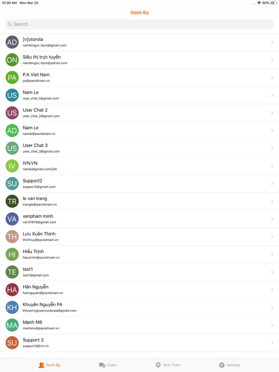 Screenshot di Chat 30s iPad 