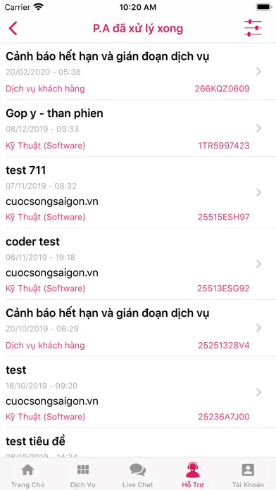 Capturas de pantalla de PA VIETNAM