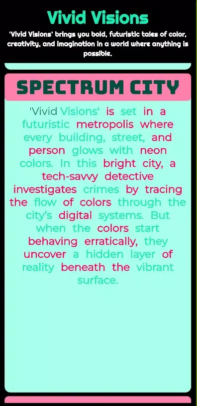 Vivid Visions 스크린샷