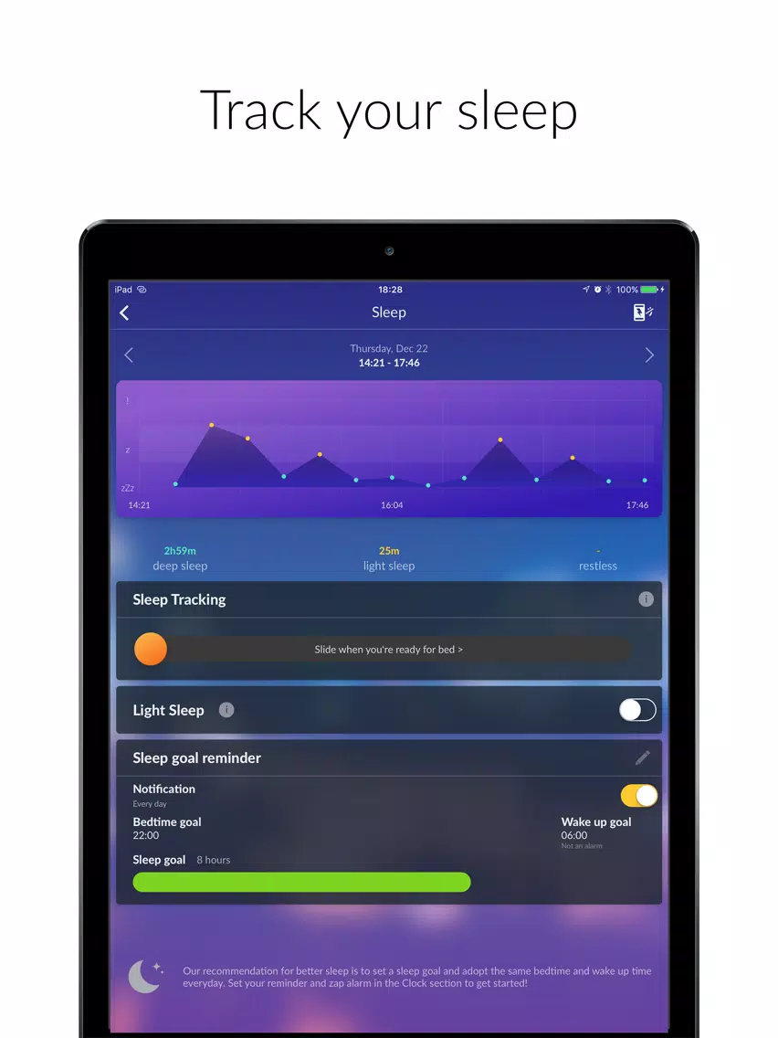 Capturas de tela do Pavlok 2 - Legacy iPad 