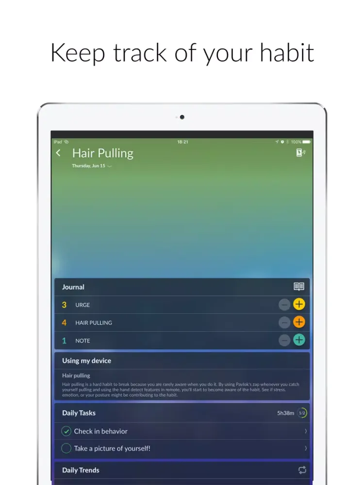 Screenshot di Pavlok 2 - Legacy iPad 