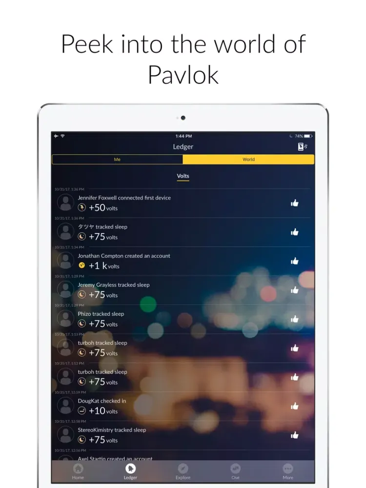 Screenshot di Pavlok 2 - Legacy iPad 