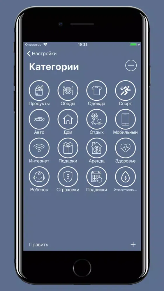 Capturas de tela do CoinSave Учет расходов